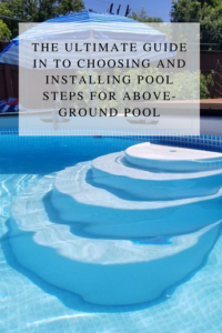 Pool Steps for Above-Ground Pool